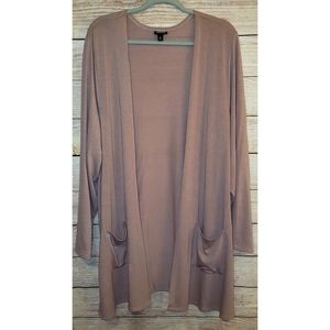 TORRID Size 4 Dusty Mauve Cardigan